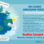GYCN Climate Ambassador Program 2021