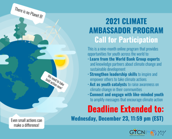 GYCN Climate Ambassador Program 2021