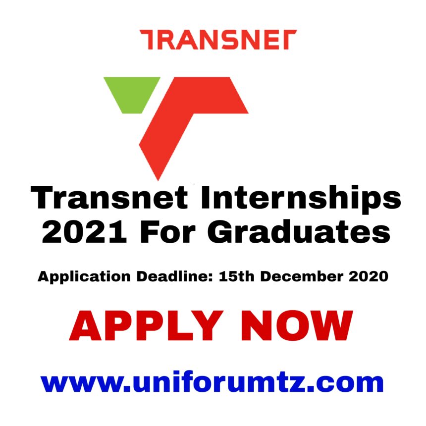 Transnet: Internships 2021