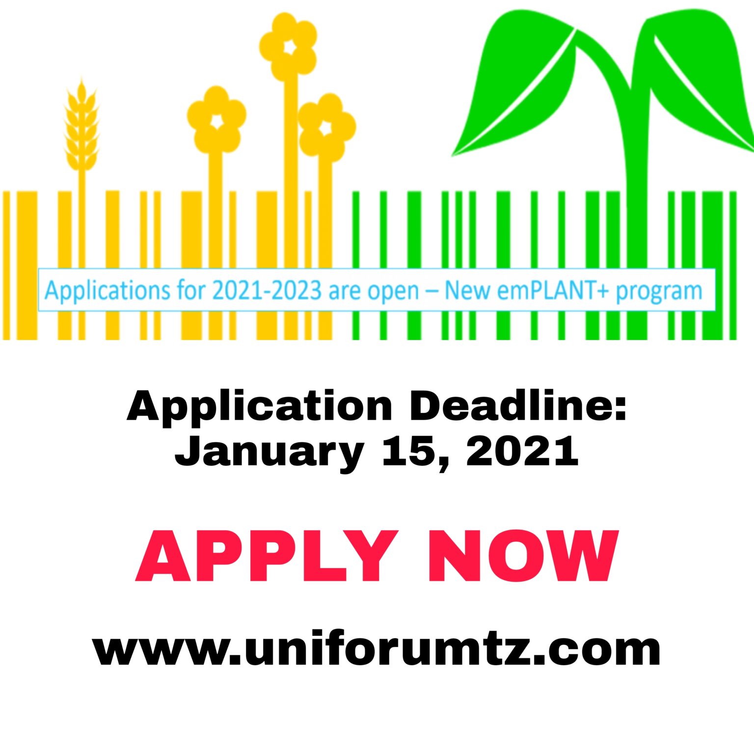 Call for emPLANT+ Applications 2021-2023