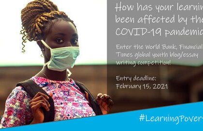 World Bank and Financial Times’ blog writing competition