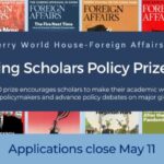 Perry World House Foreign-Affairs-Emerging-Scholars-Policy-Prize-2021-e1610913708352