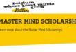 Master mind Scholarship 2021 In Belgium