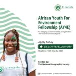 African Youth for Environment (AY4E) Fellowship 2021