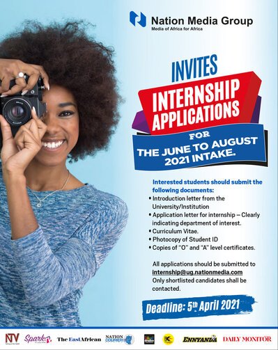 Nation Media Group Internship 2021 For Universities Students