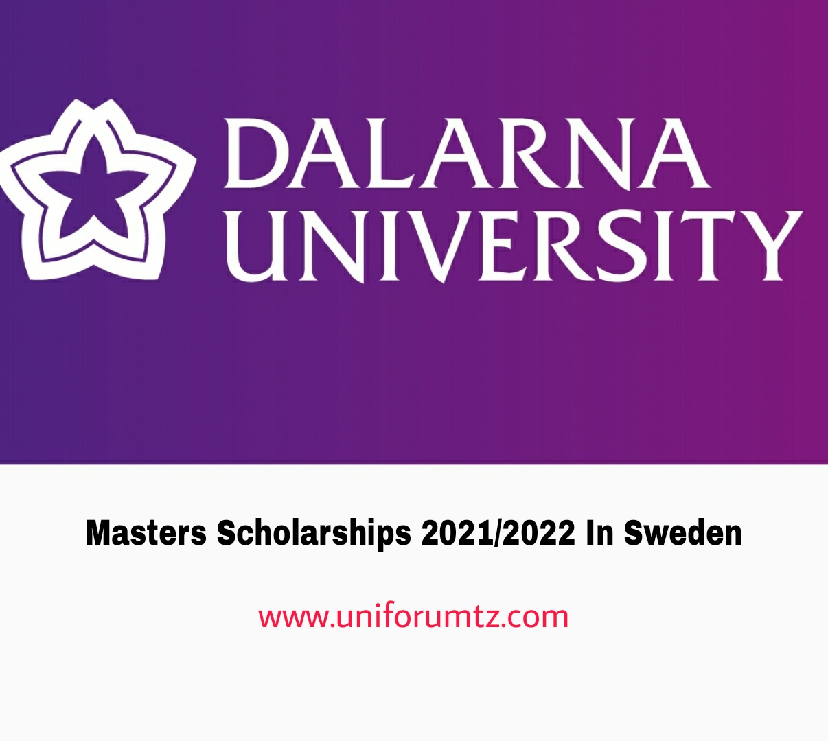 Dalarna University Masters scholarships 2021/2022 Study In Sweden