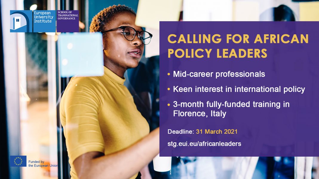 Young African Leaders Programme 2021 To Europe (Fully Funded)