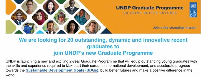 UNDP Graduate Programme 2021