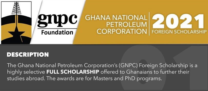 GNPC Foundation 2021/2022 Foreign Scholarships