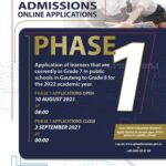 Grade 8 Online Application 2022-2023 Phase I