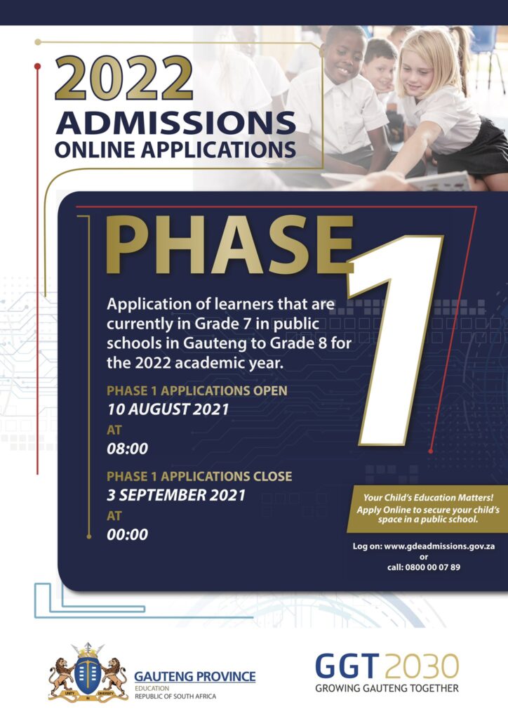Grade 8 Online Application 20232024 Phase I