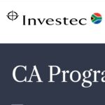 Investec CA Programme 2023 For South Africans