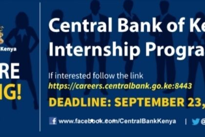 Central Bank of Kenya Internship Program 2021/2022