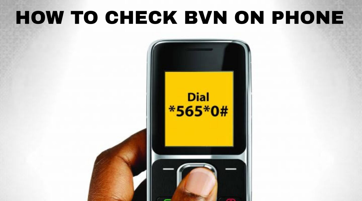 How to Check BVN on MTN, Airtel, Etisalat And GLO