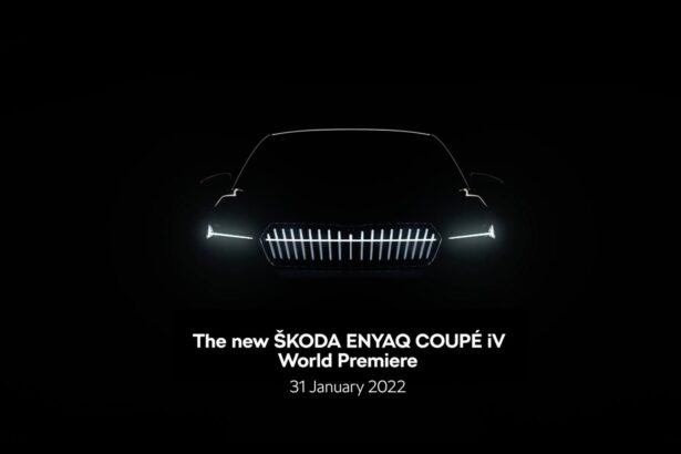 New 2022 Skoda Enyaq Coupe iV Coming Next Month