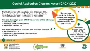 Central Application Clearing House (CACH) 2022