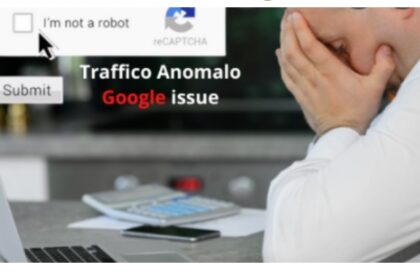 Traffico Anomalo Google
