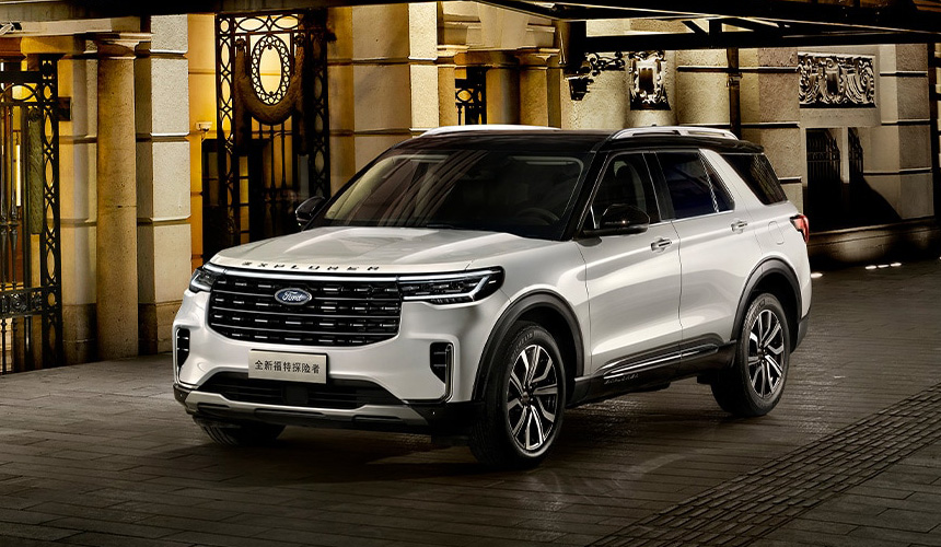 New 2023 Ford Explorer for China