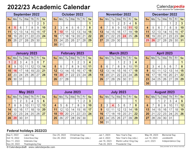 Depaul Academic Calendar 2022-2023