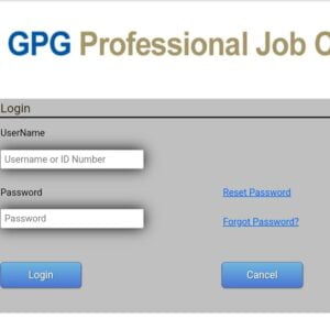 GPG Professional Job Centre (https://jobs.gauteng.gov.za/)