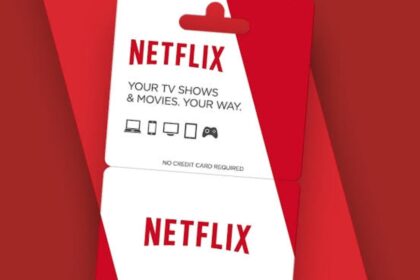 how does the netflix gift card work south africa