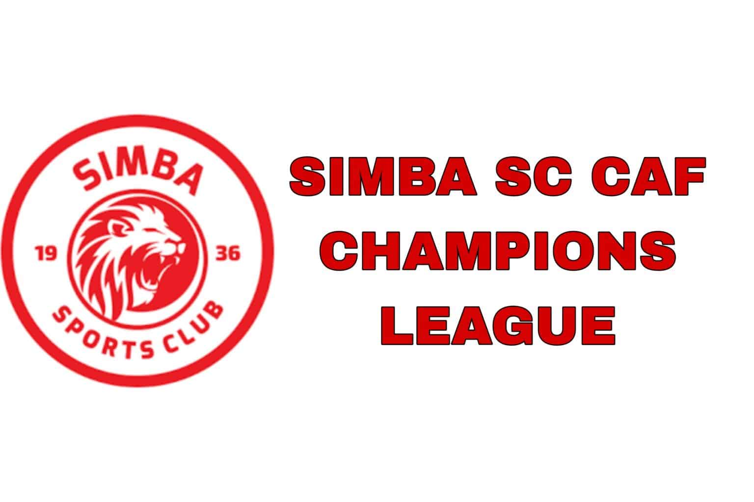 Simba CAF Champions League 2022/2023 Group