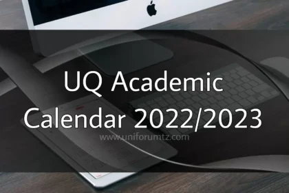 UQ Academic Calendar 2022/2023 PDF Download