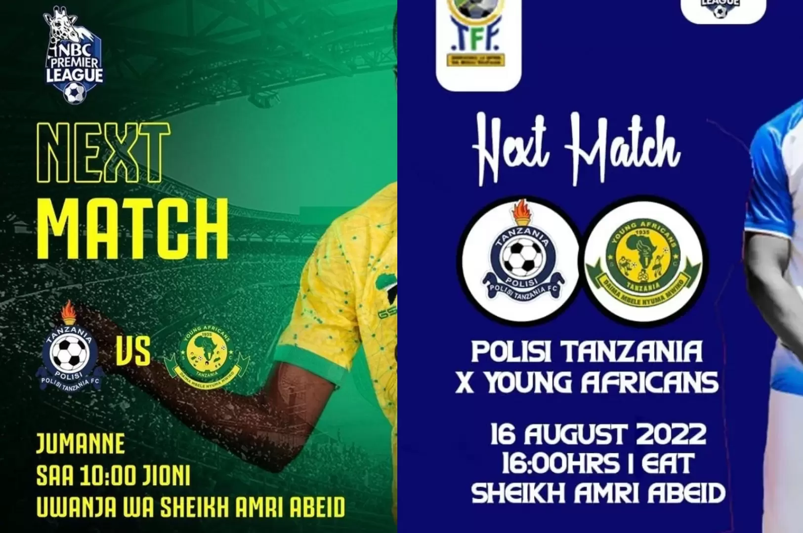 Matokeo Polisi Tanzania Vs Yanga NBC Premier League (Live updates)