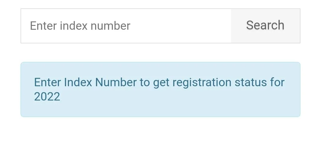 UNEB 2022 Registration Status