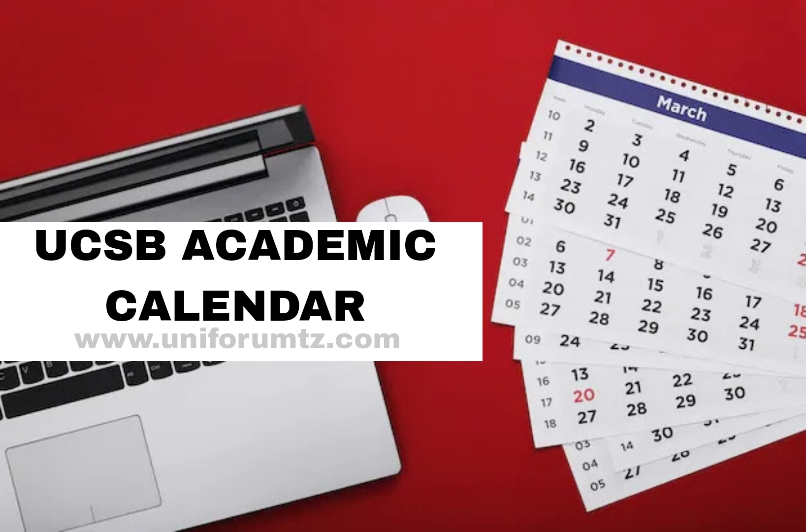 UCSB academic calendar for 20222023