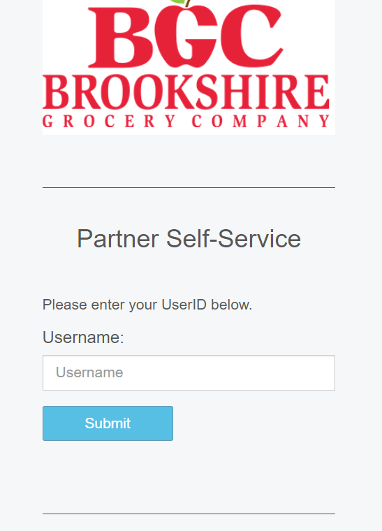 Partner Self-Service 