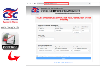 March CSC 2023 Result - Civil Service Exam CSE-PPT List of passers