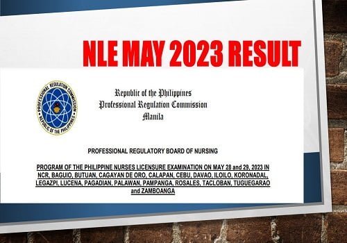 NLE May 2023 Result PRC
