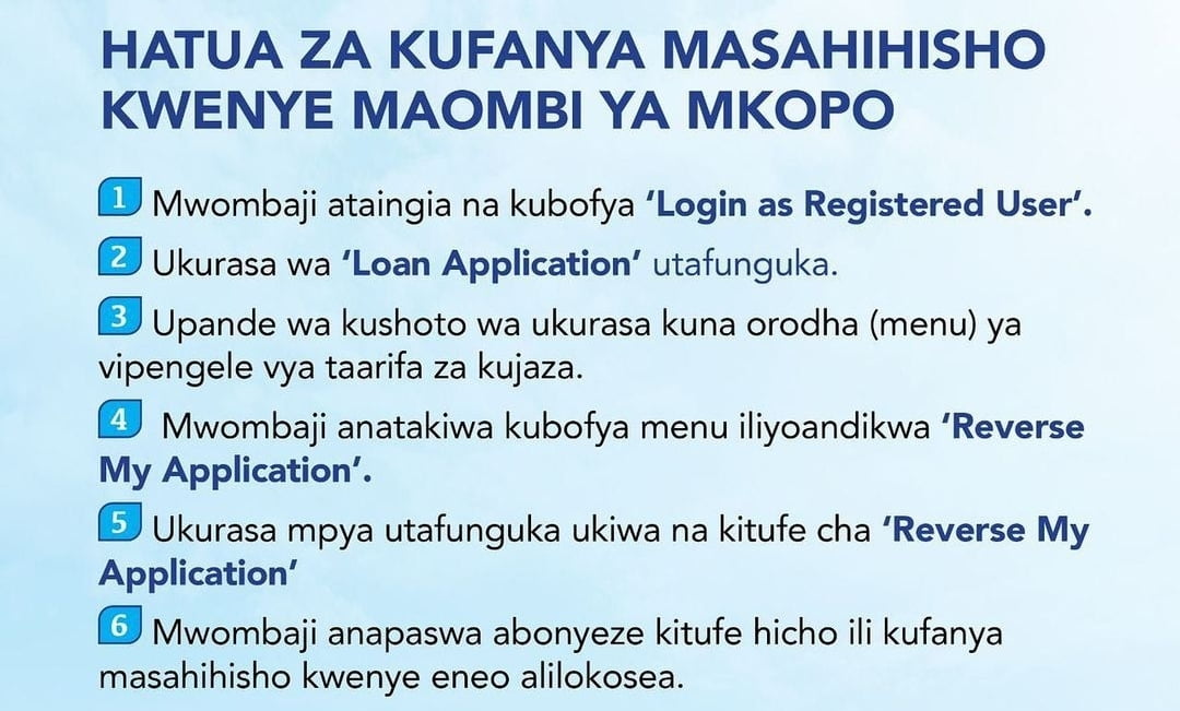How To Make Correction HESLB Loan Application 