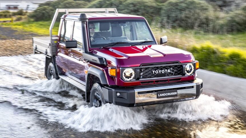 New 2024 Toyota Landcruiser 70 Series - Upgraded Pickup Truck