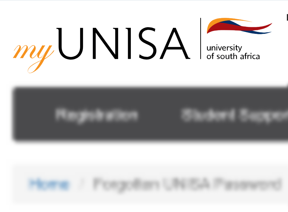 myUnisa Login – University of South Africa