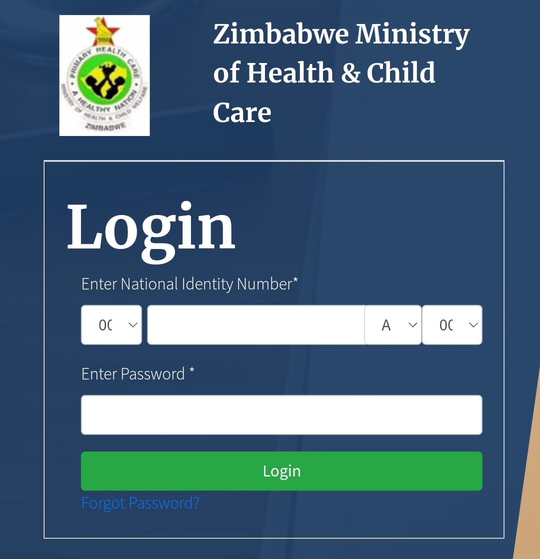 Nursing Intake 2024 Zimbabwe (Nursing Application Portal)