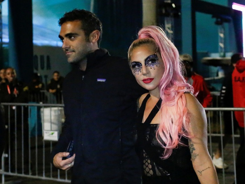 Michael Polansky and his girlfriend Lady Gaga were photographed together in a single frame. (Source: Business Insider)