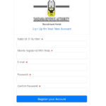 TRA Recruitment Portal Login And Register