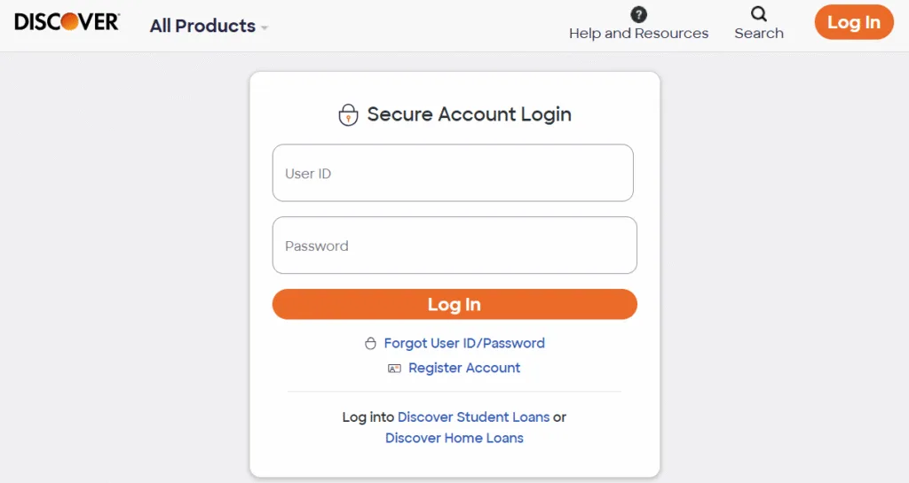 Discover Card Login