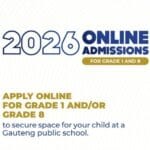 Gauteng Grade 1 & 8 Applications Open 24 July 2025