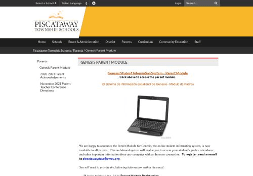 Genesis Login Piscataway