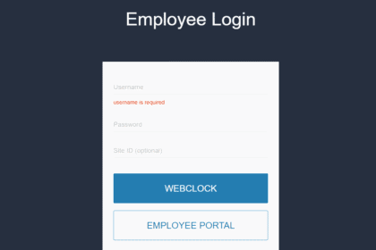 HTTPS Clock PayrollServers US Clock Web Login