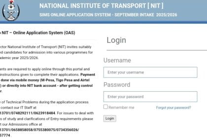 NIT Online Application 2025/2026
