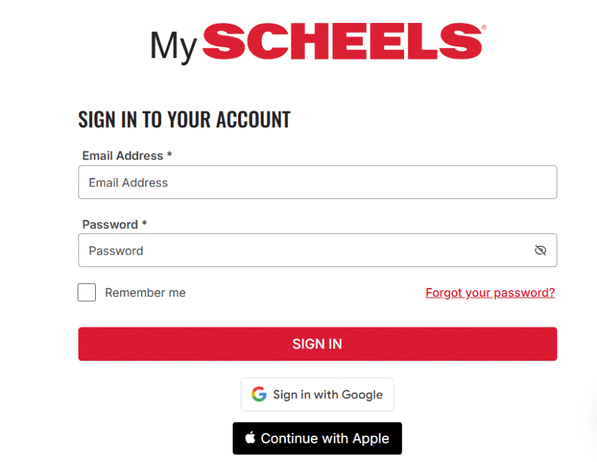 Scheels Employee Login