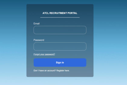 ATCL Recruitment Portal Login And Register