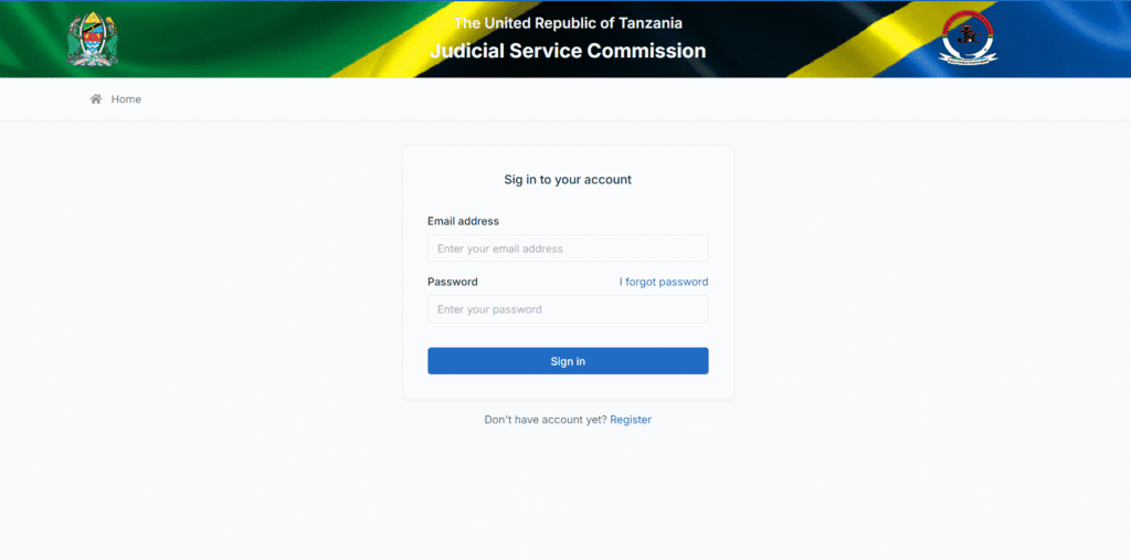 Judicial Service Commission - Ajira Online Application Form