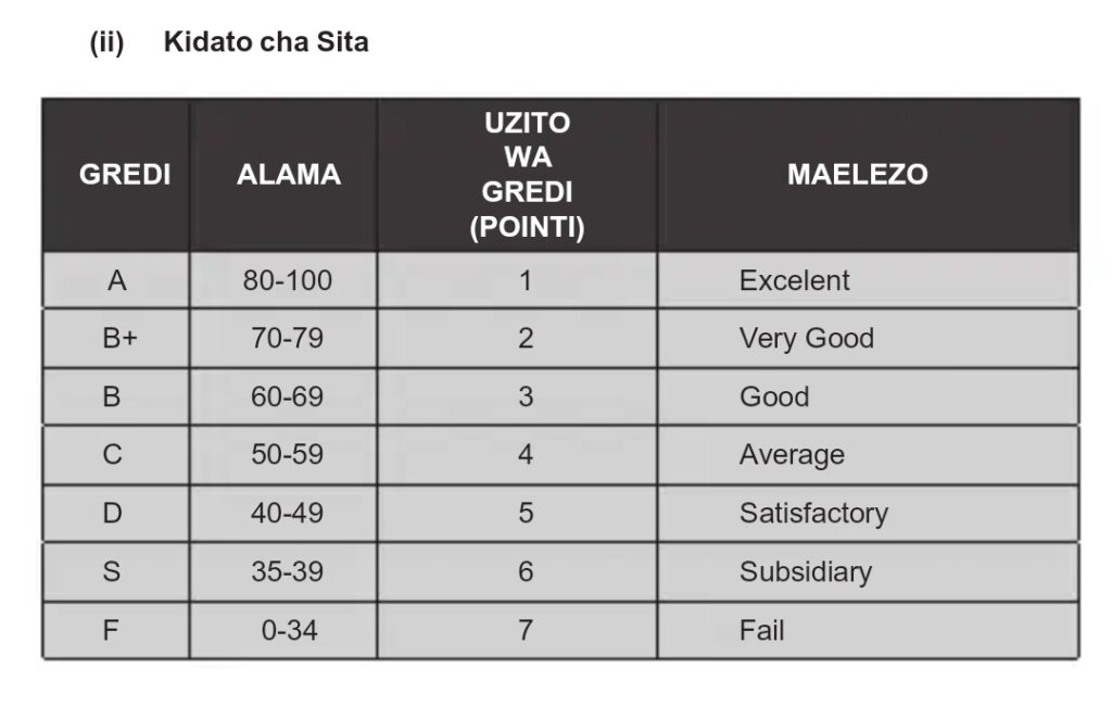 Form Six Results 2025 – Matokeo Ya Kidato Cha Sita