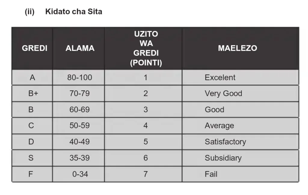 Form Six Results 2025 – Matokeo Ya Kidato Cha Sita