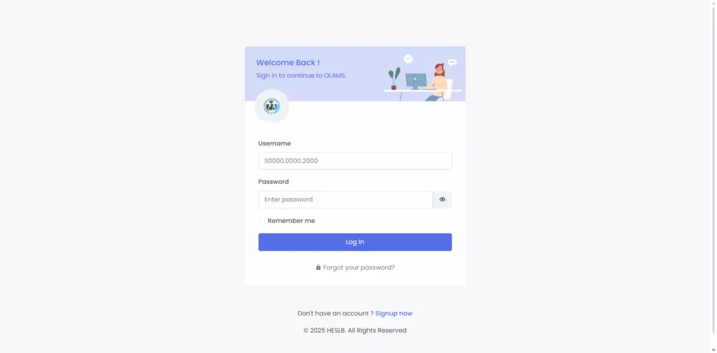 OLAMS Login My Account OLAMS Online Loan Application 2025/2026